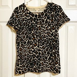 J. Crew Leopard Sweater
